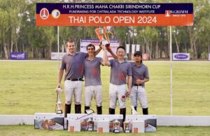 ทีมแทงโปโล (TANG POLO) จากสาธารณรัฐประชาชนจีนคว้าแชมป์การแข่งขันขี่ม้าโปโลการกุศล “บี.กริม ไทย โปโล โอเพ่น 2024” 