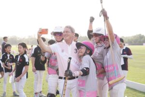 “ควีนส์คัพ พิงค์ โปโล 2024” (Queen’s Cup Pink Polo 2024) การแข่งขันขี่ม้าโปโลหญิงการกุศล หารายได้มอบให้โครงการมะเร็งเต้านม 