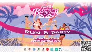 ALiVE Patong International Bikini Run 2024 งานวิ่งบิกินี่สุดเซ็กซี่ครั้งแรกริมหาดป่าตอง จังหวัดภูเก็ต