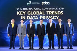 PDPC สร้างปรากฏการณ์ใหม่ระดับนานาชาติ เปิดเวทีเสวนาสร้างความตระหนักรู้เกี่ยวกับกฎหมายการคุ้มครองข้อมูลส่วนบุคคลระดับนานาชาติ “PDPA International Conference 2024 : Key Global Trends in Data Privacy” ผู้เชี่ยวชาญกฎหมาย PDPA เข้าร่วมงานเพียบ