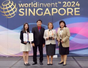 ทีมนักประดิษฐ์มหาวิทยาลัยเทคโนโลยีราชมงคลธัญบุรี คว้ารางวัล World Champion รางวัลสูงสุดของการจัดงานประกวดสิ่งประดิษฐ์และนวัตกรรมระดับนานาชาติ “WorldInvent Singapore 2024” (WoSG 2024) 