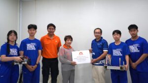 ซันสวีท มอบทุนสนับสนุนทีมหุ่นยนต์ “STRIVE” ร่วมผลักดันเยาวชนไทยสู่เวทีแข่งขันระดับประเทศ