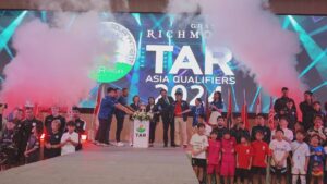 กลุ่มบริษัท RICHMOND HOSPITALITY GROUP จัดพิธีเปิดการแข่งขันฟุตบอลเยาวชน “TAR ASIA QUALIFIERS 2024” อย่างเป็นทางการ