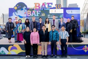 สศร. จับมือไอคอนสยาม จัดงาน Bangkok Art Festival (BAF) ครั้งที่ 10 ยกระดับงานศิลปะร่วมสมัย พัฒนาความคิดสร้างสรรค์ หนุนศิลปินไทยต่อยอดสู่เวทีโลก ตั้งแต่วันนี้ ถึง 23 กุมภาพันธ์ ณ ริเวอร์ พาร์ค ไอคอนสยาม