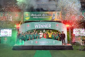 ปิดฉากศึกฟาดแข้ง “Carabao 7-a-Side Cup 2024” สุดยิ่งใหญ่ พาทีมแชมป์บินลัดฟ้า “เชียร์บอล เชียร์บาว” ติดขอบสนามเวมบลีย์ นัดชิงคาราบาว คัพ