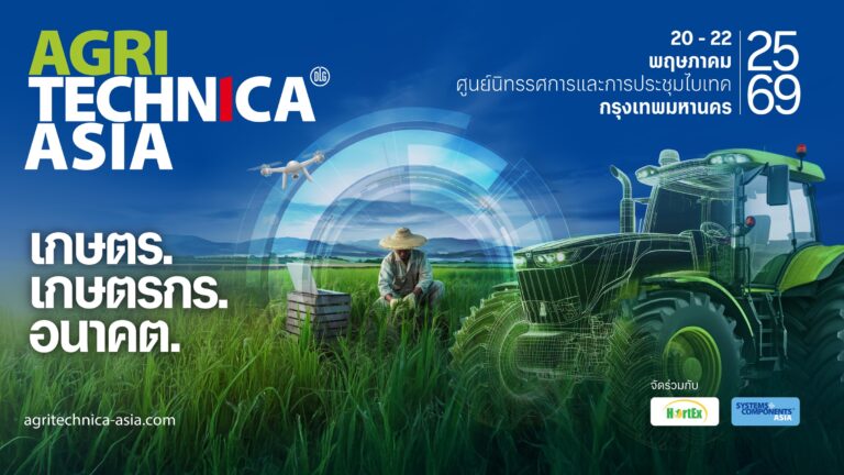 AGRITECHNICA ASIA 2026 เปิดตัวธีมหลักของงานพร้อมขยายเวทีนวัตกรรมสู่เอเชียตะวันออกและเอเชียตะวันออกเฉียงใต้