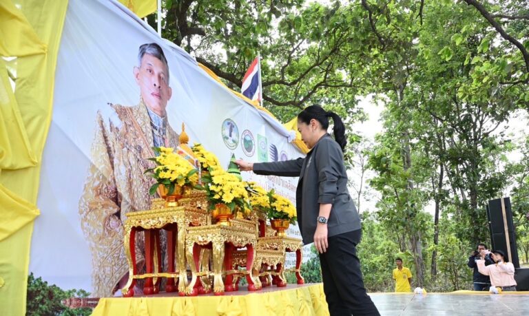 “สุดาวรรณ” รมว.อว. ปลูกป่าเฉลิมพระเกียรติ 5,000 ต้น เนื่องในโอกาสวันคล้ายวันพระราชสมภพของพระบาทสมเด็จพระเจ้าอยู่หัว 28 กรกฎาคม 2568 ดันงานวิจัยกล้าไม้เชื้อเห็ดไมคอร์ไรซา สร้างอาชีพ สร้างรายได้สู่ชุมชน