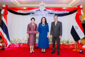 อียิปต์ฉลองวันชาติในกรุงเทพ : บทพิสูจน์ของมิตรภาพที่ยืนยงและการขยายความร่วมมือทวิภาคีกับไทย