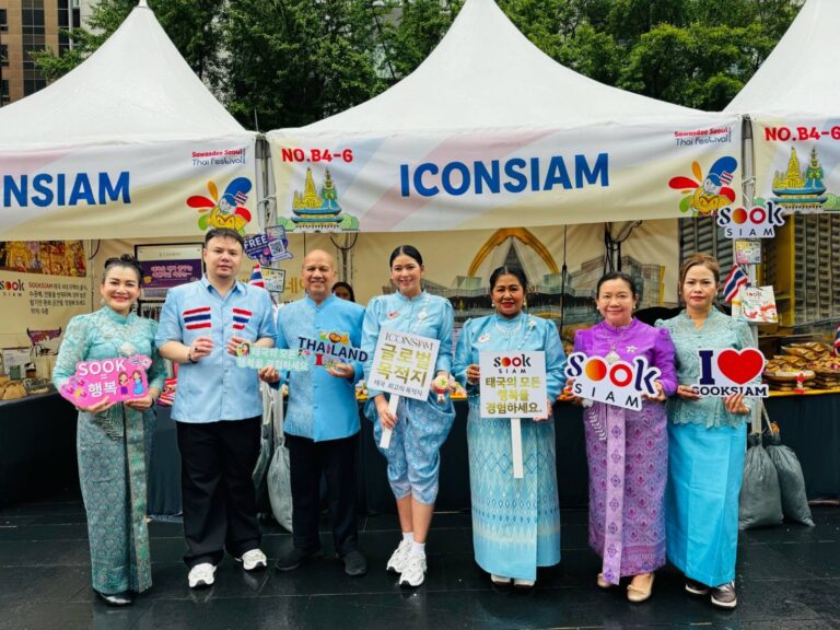 ไอคอนสยาม  สร้างชื่อระดับโลก พา “สุขสยาม–ไอคอนคราฟต์” สร้างปรากฏการณ์ครองใจชาวเกาหลี-นักท่องเที่ยวเนืองแน่น ในงาน “Sawasdee Seoul Thai Festival 2025” ณ กรุงโซล เกาหลีใต้