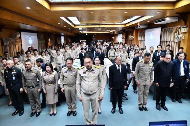 “รองนายกฯ สุชาติ” มอบนโยบาย กำกับ ติดตาม การปฏิบัติราชการในภูมิภาค : ฉะเชิงเทรา ชลบุรี ระยอง