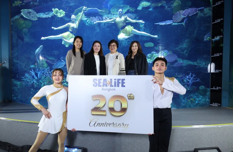 ซีไลฟ์แบงคอกฉลองครบรอบ 20 ปียิ่งใหญ่จัดแสดง Dive Into the Water Dance Show! สุดอลังการพร้อมเปิดตัวมูลนิธิซีไลฟ์แบงคอกพลัสตอกย้ำเบอร์ 1 ศูนย์กลางการเรียนรู้และความบันเทิงโลกใต้ทะเลกลางกรุง