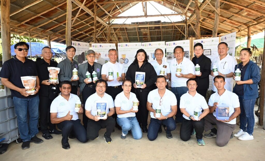 วช. ลงพื้นที่ติดตามความสำเร็จโครงการภายใต้แผนวิจัยมุ่งเป้า PM2.5 ณวิสาหกิจชุมชนเกษตรอินทรีย์ตำบลน้ำปั้วจ.น่านมุ่งลดการเผาสร้างความยั่งยืนโดยเทคโนโลยีชีวมวล