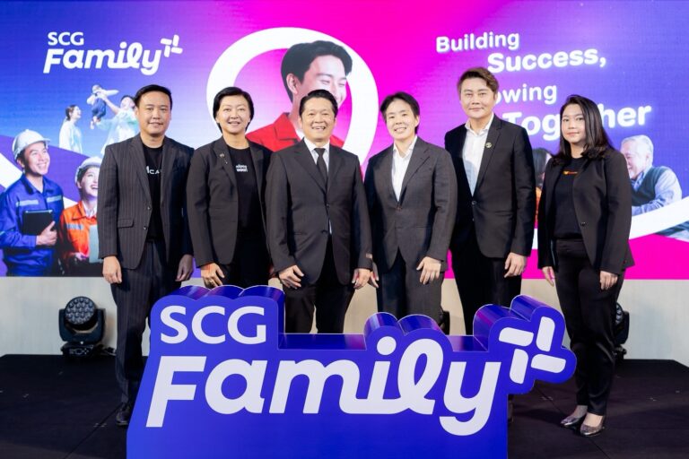 SCG เปิดตัว “SCG Family Plus+” การเปลี่ยนแปลงครั้งสำคัญของโปรแกรมสะสมคะแนนโฉมใหม่เพื่อคนสร้างบ้านทั่วประเทศเชื่อมต่อทุกสิทธิ์คุ้มค่าทุกคะแนน