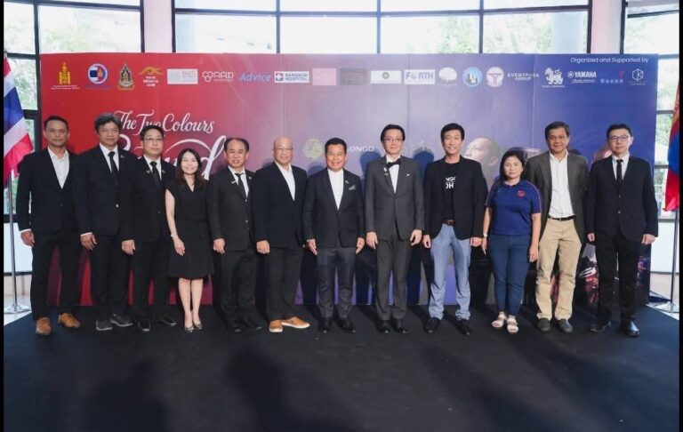 ไทย-มองโกเลีย ฉลอง 52 ปีความสัมพันธ์ทางการทูต เปิดม่านคอนเสิร์ตประวัติศาสตร์ “The 2 Colours of Sound”