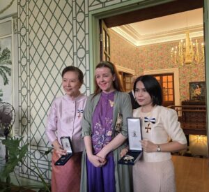 สองสตรีไทยได้รับเครื่องราชอิสริยาภรณ์  Infante Dom Henrique  จากโปรตุเกส