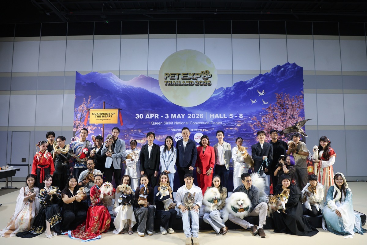 Pet Expo Thailand 2026 ตอกย้ำความเป็นผู้นำตลาด! เปิดโลกนวัตกรรม Longevity เพื่อเพื่อนรักสุขภาพดียืนยาว คาดเงินสะพัดในงานกว่า 1 พันล้านบาท