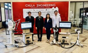 4 องค์กรผนึกกำลังพัฒนา “ศูนย์ความเป็นเลิศและนวัตกรรม หุ่นยนต์เวชศาสตร์ฟื้นฟู” เชื่อมงานวิจัย วิศวกรรม และประสบการณ์ดูแลผู้สูงวัย สู่บริการฟื้นฟูมาตรฐานสูงสำหรับประเทศไทยและนานาชาติ